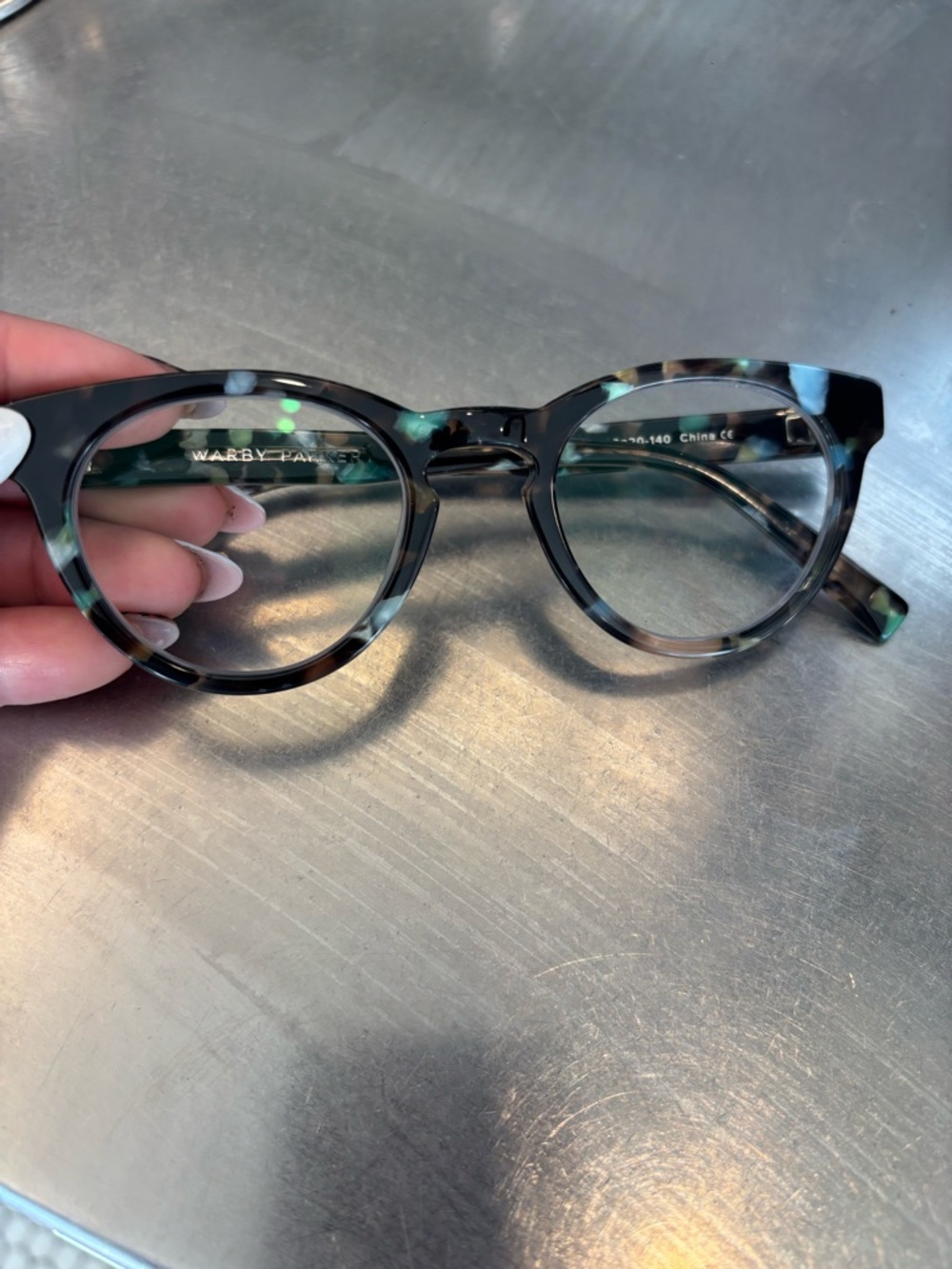 Warby Parker Isla glasses non prescription